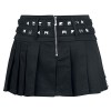 Women Gothic Skirt Silver Chains Skirt Punk Skirt Chain Metal Rock Mini Skirt | Women Gothic Skirt